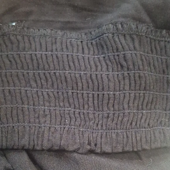 Free People Wome's Black One-Shoulder Crop Top Size M - Picture 10 of 10